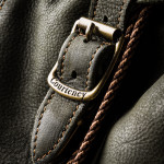 Impala Haversack in Olive Leather