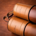 Pair of Deeley Shotgun Slip in Mid Tan