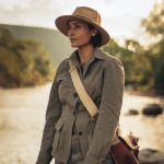 Ladies Kalahari Safari Jacket in Wild Olive