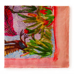 Peter Beard Collaboration Conference of Birds Scarf