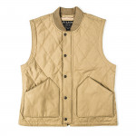 Quilted Pack Vest - Grey Khaki