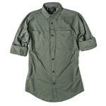 Alagnak Long Sleeve Shirt in Grey Moss