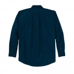Washed Feather Cloth Shirt in Blue Mussel