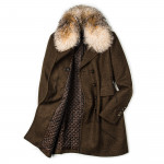 Ladies Viktoria Coat with Fur