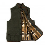 Men's Ambros Gilet With Fur Lining