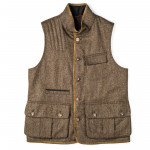 Men's Ambros Herringbone Tweed Waistcoat