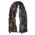 Deer Print Camouflage Scarf