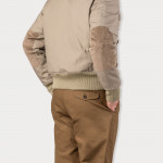 Hide Jacket in Sand Stone