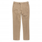 Twill Trouser in Tan Grey