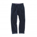 Relaxed Fit Corduroy Trousers in Navy