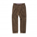 Relaxed Fit Corduroy Trousers in Brown