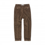 Relaxed Fit Corduroy Trousers in Brown