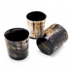 Westley Richards Raw Horn Whiskey Tot