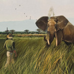 The Confrontation - Oil on Linen