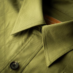 Short Sleeve Campaign Shirt in Khaki