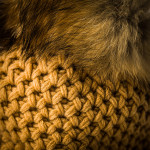  Beatrice Cashmere and Raccoon Fur Knit Hat