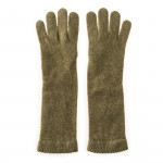 Ladies Gilda Cashmere and Leather Gloves