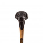 Personalised Hand Carved Dog Walking Stick