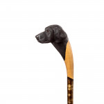 Personalised Hand Carved Dog Walking Stick