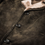 Men's Suede Shearling Coat