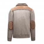 Jefferson Shearling Knitted Jacket