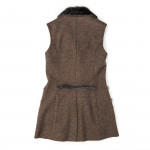 Ladies Shearling & Wool Lilliya Gilet