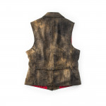 Men's Leather Goucho Waistcoat