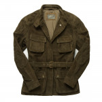 Meindl Ladies Wonder Woman Jacket  in Olive Goat Suede