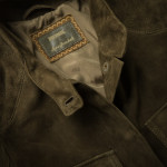 Meindl Ladies Wonder Woman Jacket  in Olive Goat Suede