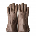 Ladies Leather Gloves with Rabbit Fur Lining