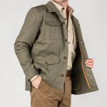 Safari Travel Jacket in Khaki