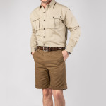 Pathfinder Twill Shorts in Rye