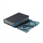 Leather Notebook in Ocean Blue