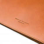 Heronshaw  Notepad Cover in Mid Tan