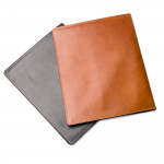 Heronshaw Notepad Cover in Dark Tan
