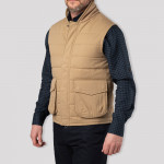 Pathfinder Quilted Gilet in Safari