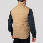 Pathfinder Quilted Gilet in Safari