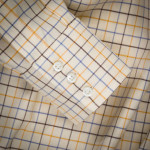 Tattersall Shirt in Blue/Brown