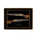 Exhibition Rifle Traditional Place Mat Set