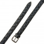 Men's Amazon Fish Scale Belt - Blue