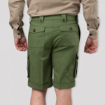 Safari Shorts in Hunter Green