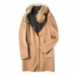 Ladies Reversible Elly Coat with Fur