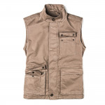 Men's Milan Garment Dyed Travel Vest - Sahara