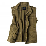 Men's Milan Garment Dyed Travel Vest - Green