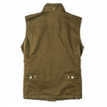 Men's Milan Garment Dyed Travel Vest - Green