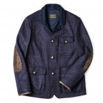 Men's Calido Coat in Flannel Double Jersey