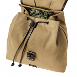 Drawstring Backpack in Tan
