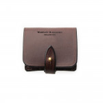 Small 5Rd Closed Ammunition Belt Wallet in Dark Tan