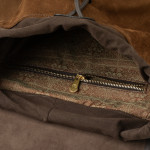 Bournbrook Rucksack in Walnut Suede