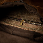 Bournbrook Rucksack in Walnut Suede